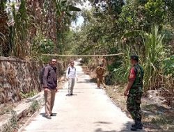 Kades Wonoasri Masjoko Bangun Jalan Rabat Beton di 4 Dusun